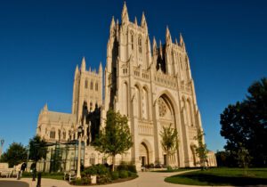 The cathedral of notre dame in washington, dc.