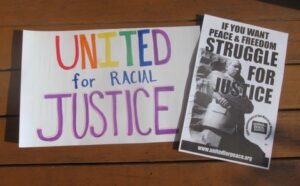 United for racial struggle for justice.