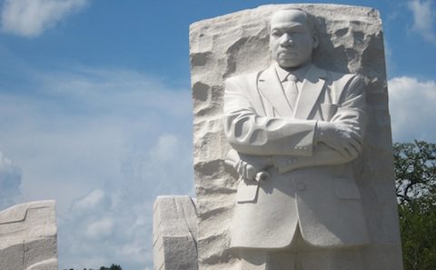 A statue of martin luther king jr.