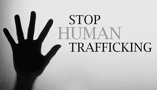 Stop human trafficking.