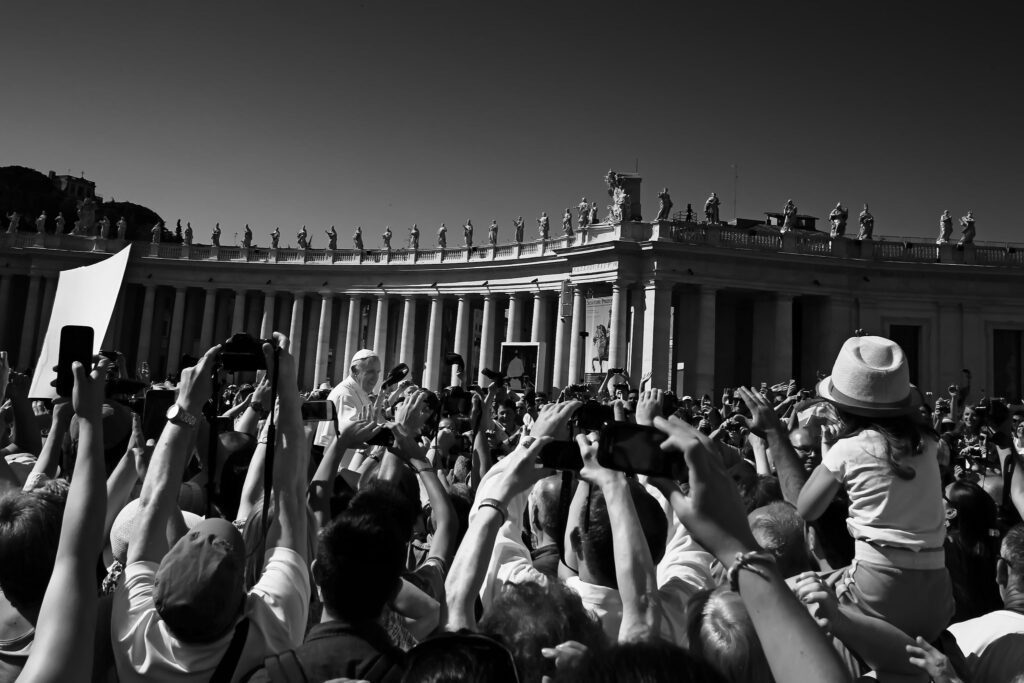 Pope john paul ii's visit to vatican.