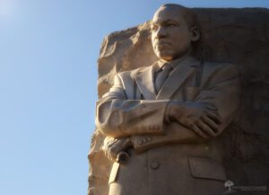 A statue of martin luther king jr.