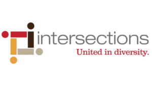 The logo for intersections united in diversity.
