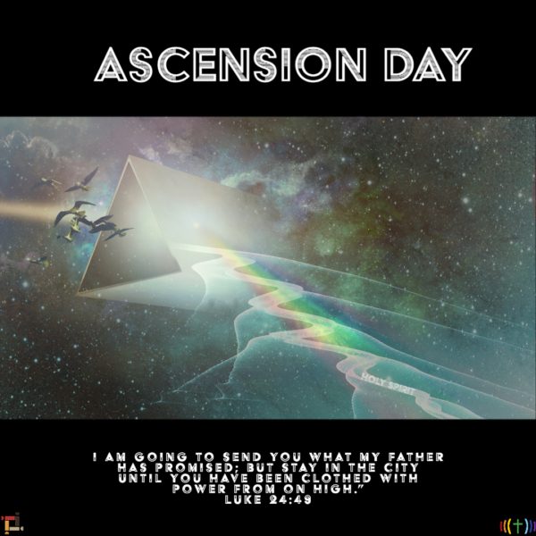 A poster for ascension day.