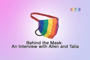Behind the mask an interview with allen and talia.