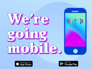 We are going mobile poster.