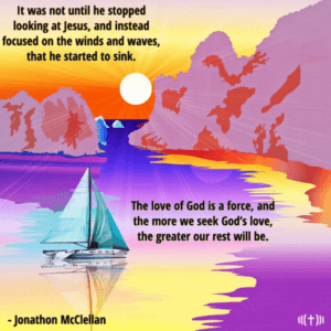 Jonathan mccullough's quote about the love of god.