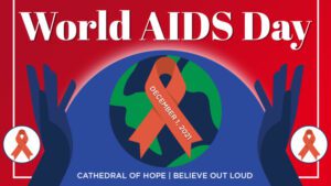 World aids day poster.